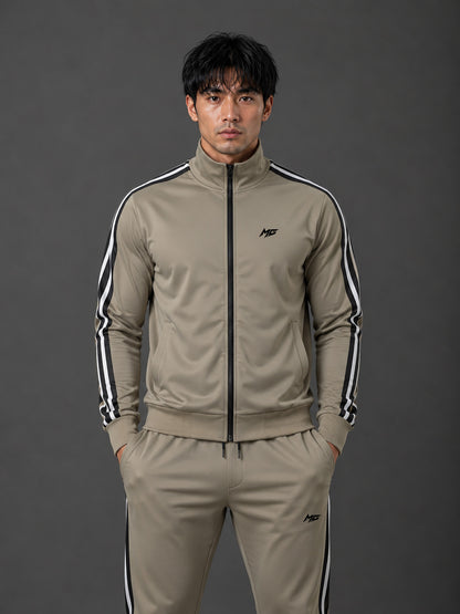 MontGuru AeroFlex AirLite Track Jacket – Beige