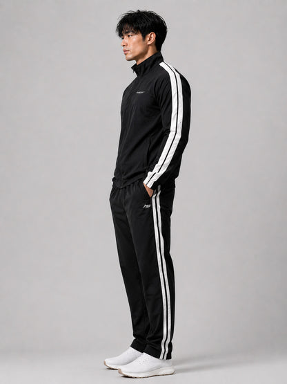 MontGuru ShadowFlex Mesh-Lined Track Jacket UV Protect  – Black
