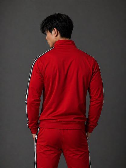 MontGuru AeroFlex AirLite Track Jacket – red
