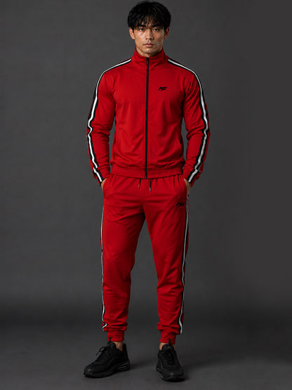 MontGuru AeroFlex AirLite Track Jacket – red